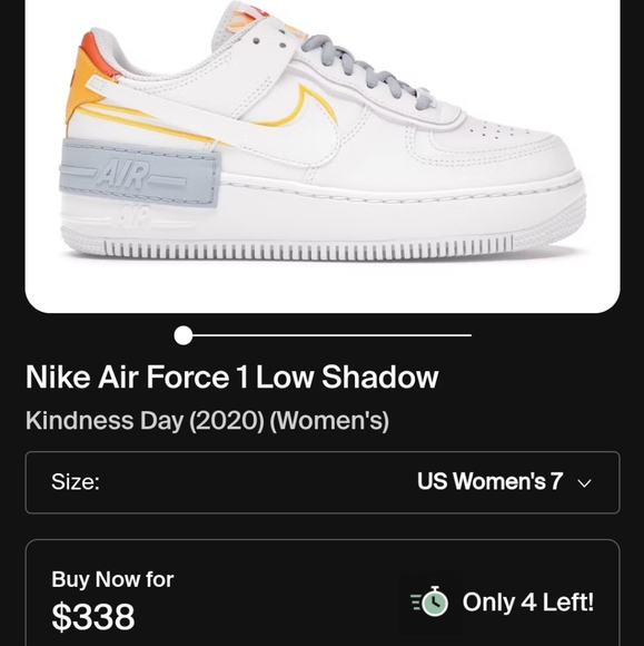 Nike Air Force 1 Low Shadow Be Kind - Picture 11 of 12